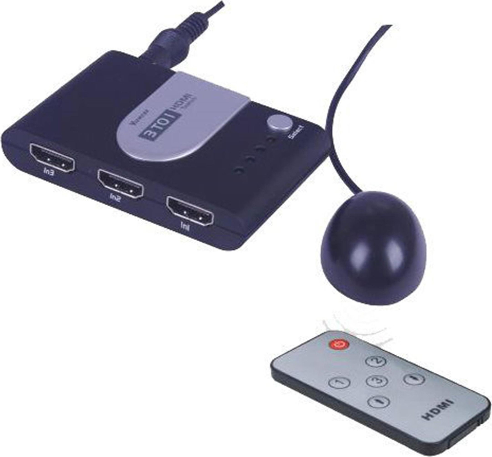 ATEN PremiumCord HDMI-schakelaar 3:1, automatisch