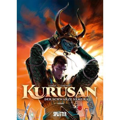 Kurusan – der schwarze Samurai. Band 1, Gebundene Ausgabe von Thierry Gloris, Splitter-Verlag, 978-3-96792-156-4