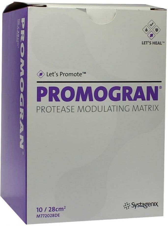 Promogran 28 qcm steril Tamponaden 10stk
