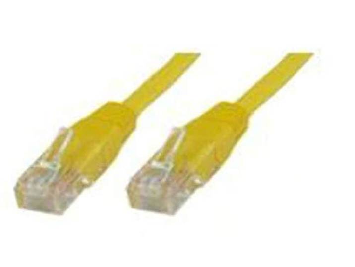 MicroConnect UTP CAT5E 5M Geel PVC