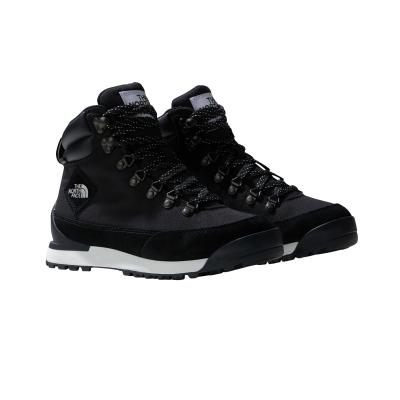 Schnürboots THE NORTH FACE "W BACK-TO-BERKELEY IV TEXTILE WP", Damen, Gr. 41, schwarz, Leder, Textil, Schuhe Schnürboots, wasserdicht,winddicht,atmungsaktiv