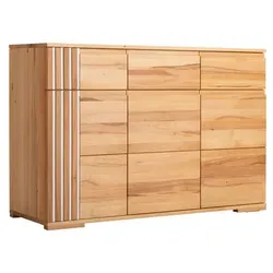 MAISON Kommode Columbus Holz Braun Kernbuche