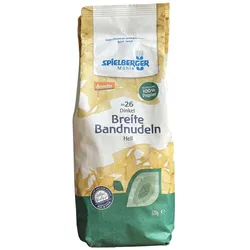 Dinkel - Bandnudeln hell DEMETER 500g