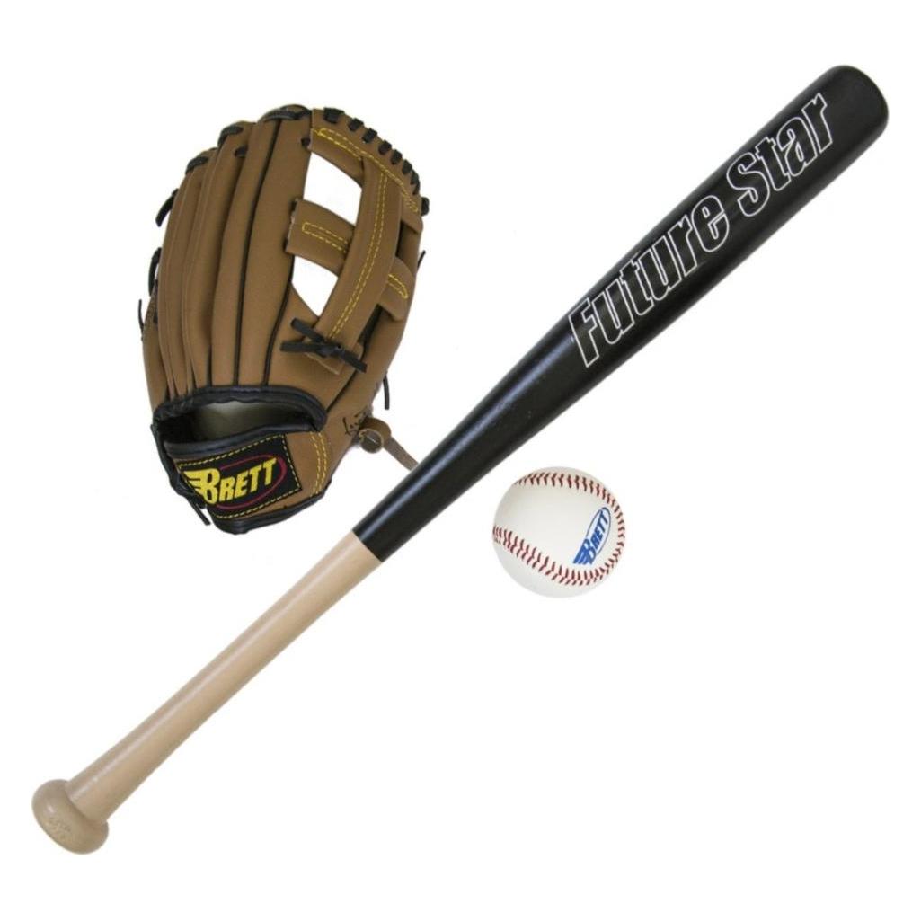 Brett Baseball Set Junior, Ball und Holzschläger 1128 (S112701)