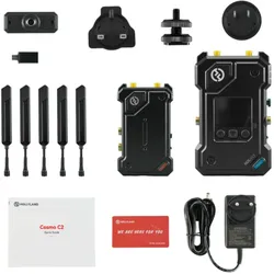 Hollyland Cosmo C2 Wireless Video Transmission System Transmitter/Receiver Kit (Funk), Fernauslöser, Schwarz