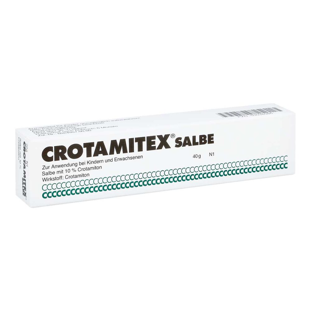 gepepharm GmbH Crotamitex Salbe zur Krätze Behandlung 03034086