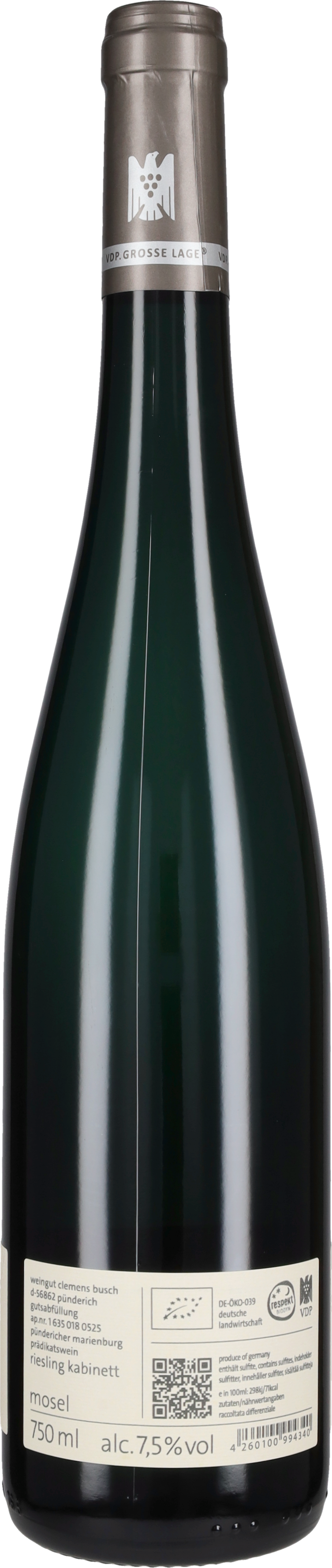 Busch Clemens Riesling Mosel Kabinett 'Marienburg' Clemens Busch 2024