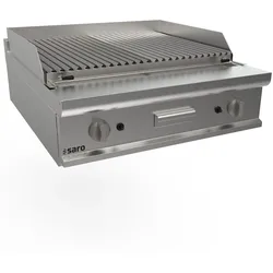 SARO Lavasteingrill 800mm Tischmodell LQ / BS2BB