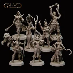 Mages and Fighters Female Characters Set von Galaad Miniatures