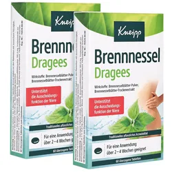 Kneipp Brennnessel Dragees Doppelpack 2X60 St