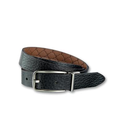 Wendegürtel SILBERGIFT "Wendegürtel immer passend zum Lieblingslook", Damen, Gr. 105, schwarz (schwarz, br), Rindsleder, Gürtel