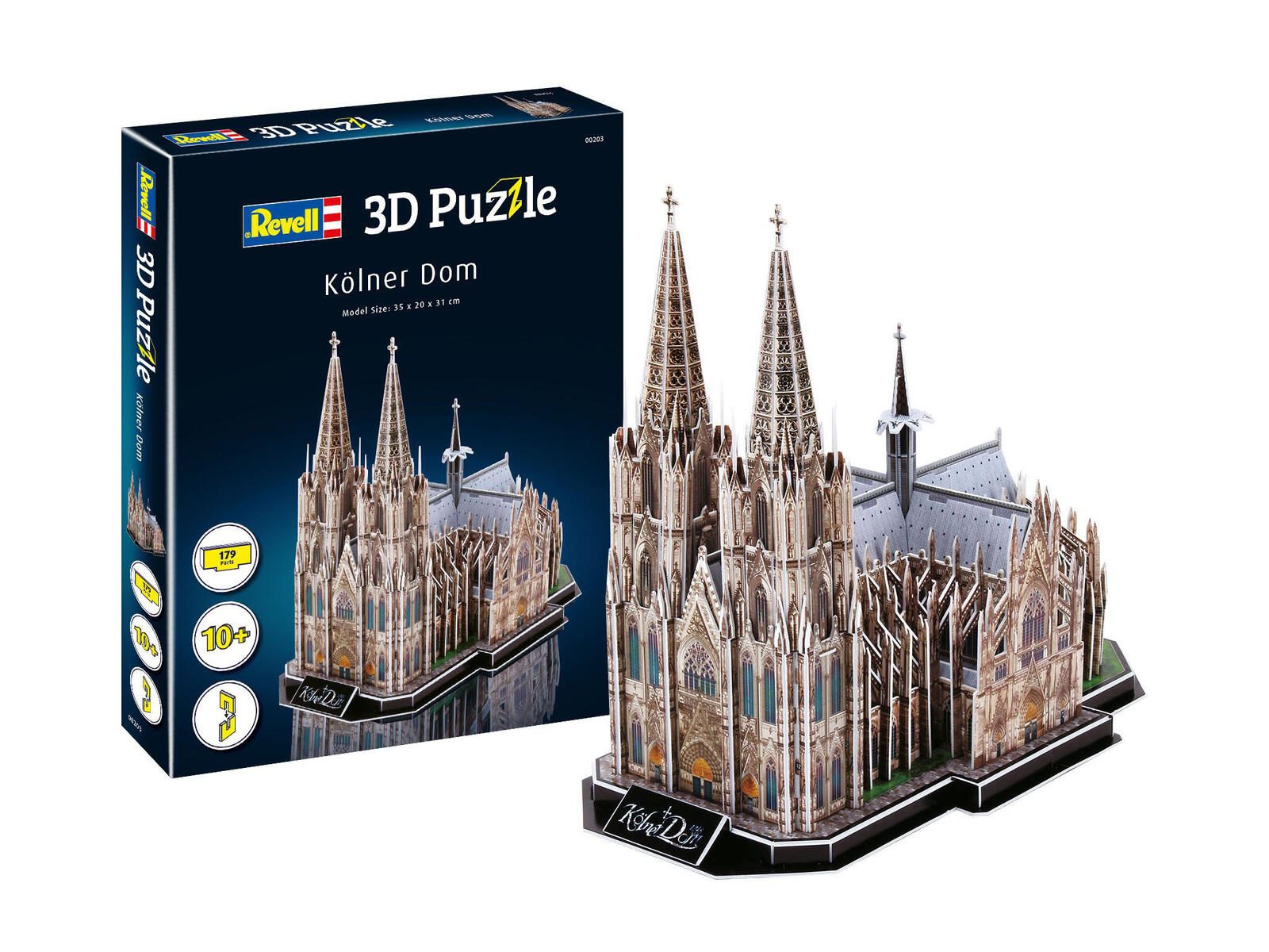Revell 3D-Puzzle Kölner Dom, Anzahl Teile: 179 00203