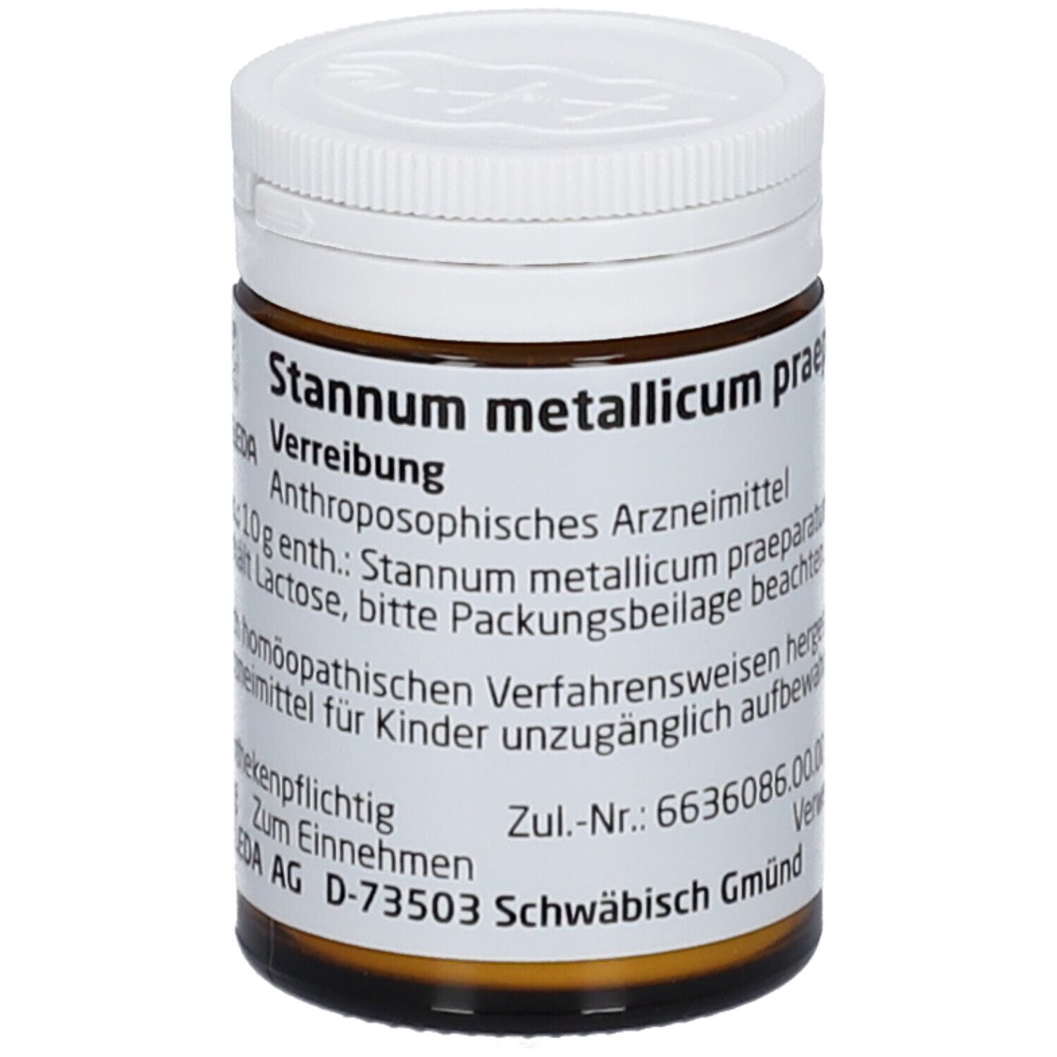 Stannum Metallicum praeparatum D 12 Trituration 20 g