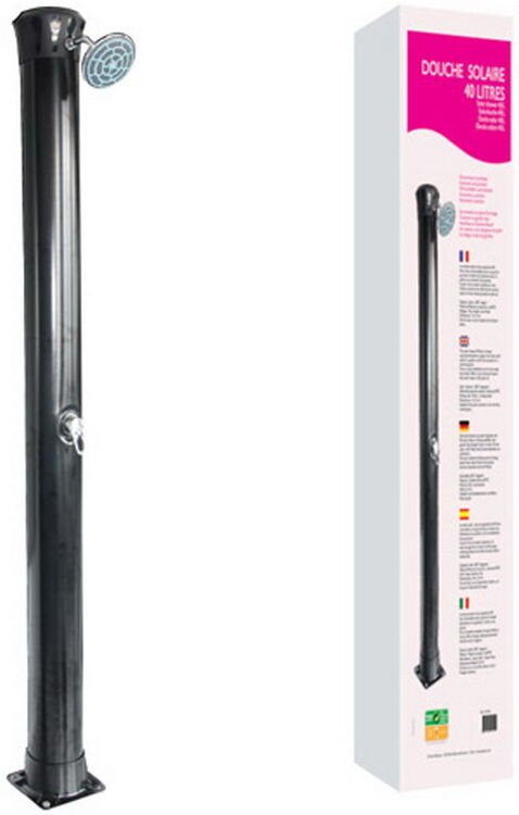 Douche piscine solaire AQUALUX 40 litres 214cm