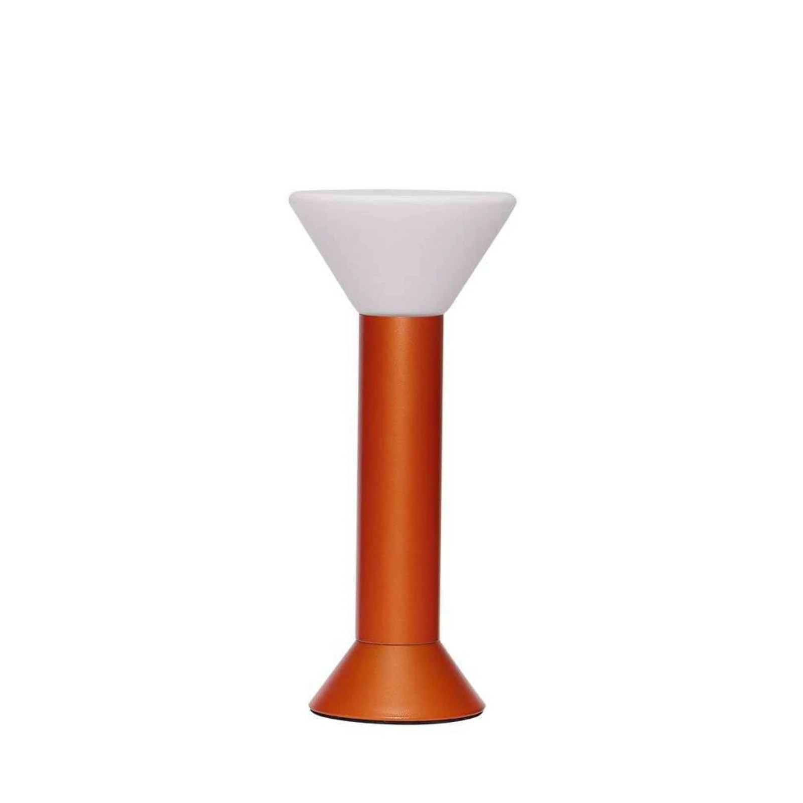 Hübsch Flash Draagbare Tafellamp Metallic Oranje - Metaal