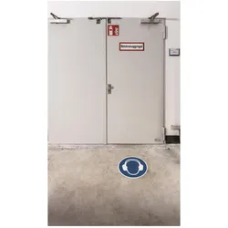 Durable, Sicherheitskennzeichnung, Signalaufkleber für den Boden