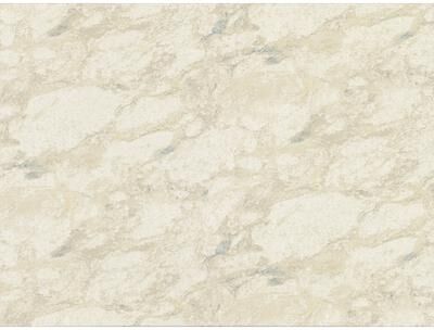 Brewster Carton Cream Faux Marble Wallpaper - 27.5in x 396in x 0.025in