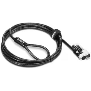 Lenovo Kensington NanoSaver Combination - Sicherheitskabelschloss - Schwarz - für ThinkCentre M75t Gen 2, ThinkPad L13 Yoga Gen 3, T14s Gen