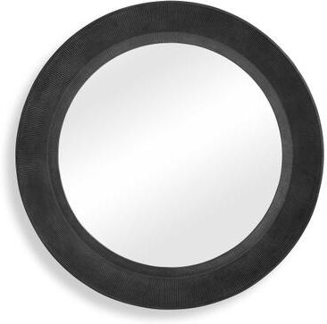 "Uttermost Montgomery Round Black Mirror - 3.75"" D x 39.5"" W x 39.5"" H"