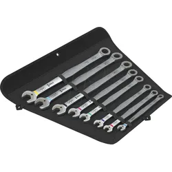 WERA 05020385001 - Maul-Ringratschen-Schlüssel, zöllig, 8-teilig