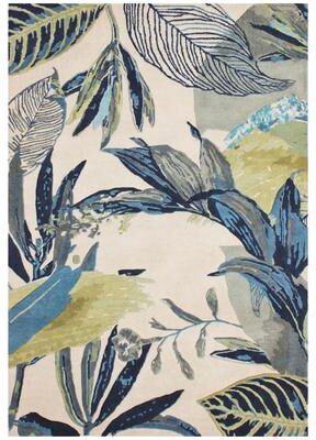 Domani Classics Hand-Tufted Wool Tropical Chic Area Rug