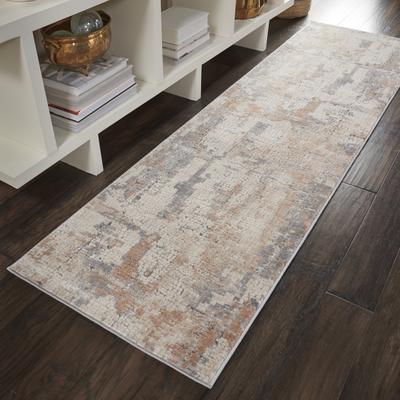 Nourison Rustic Textures Vintage Abstract Modern Area Rug