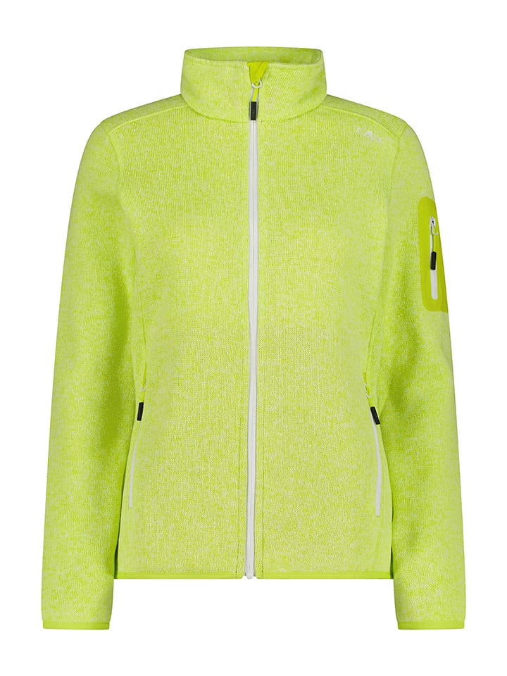 cmp Fleecejacke in Limette - 36