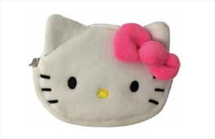 Pyramid Hello Kitty Portamonete In Peluche-bianco