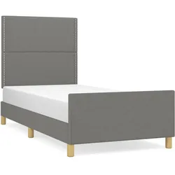 vidaXL, Bett, Caveno (Flach mit Nägeln) (90 x 190 cm)