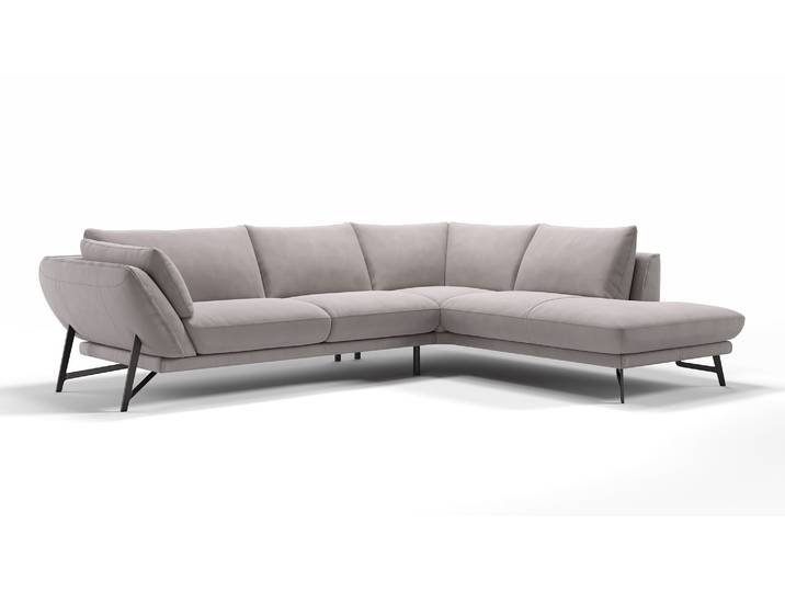 Stoff Eckgarnitur ESTELLA Designer Couch Eckcouch