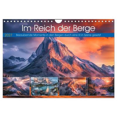 Im Reich der Berge (Wandkalender 2027 DIN A4 quer), CALVENDO Monatskalender
