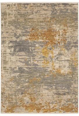 Style Haven Shiloh Mottled Abstract Beige/Gold Wool Blend Area Rug