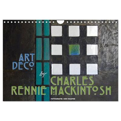 ArtDeco by Charles Rennie Mackintosh (Wandkalender 2026 DIN A4 quer), CALVENDO Monatskalender
