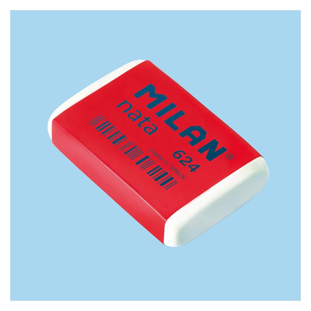 Milan Blister with 4 eraser nata 624 (49356893)
