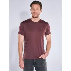 ENGBERS GERMANY Herren Rundhals T-Shirt Rot regular uni Rundhals - S