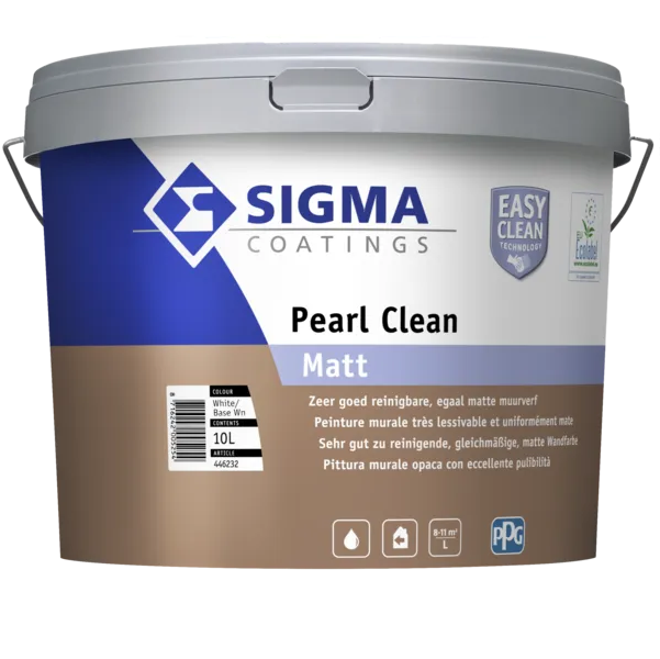 Sigma Pearl Clean Matt - 10 Liter - Kleur   8716242005247   Verf