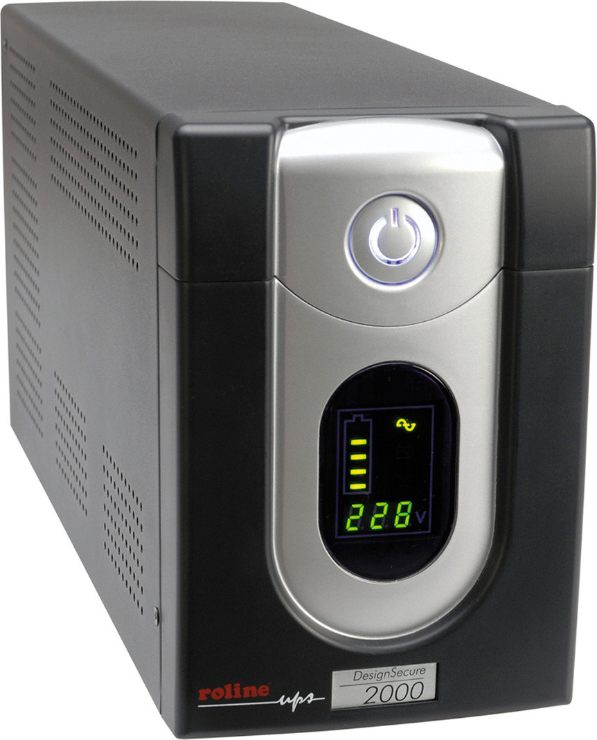 Roline DesignSecure 1200 Hybrid-UPS Towermodel 1,20 kVA/720 Watt 220 V wisselstroom IEC 60320 C13