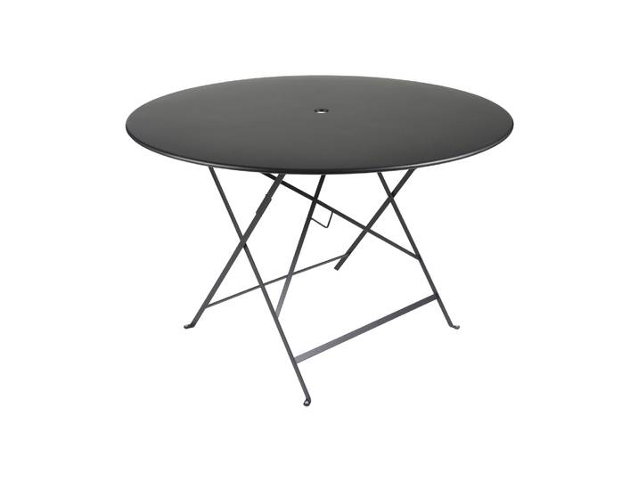 Fermob - Table ronde Bistro - Noir - Acier peint