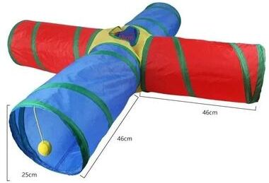 Uplift Picks Collapsible Cat Tunnel Play Tube Interactive Indoor Outdoor Pet Toy l