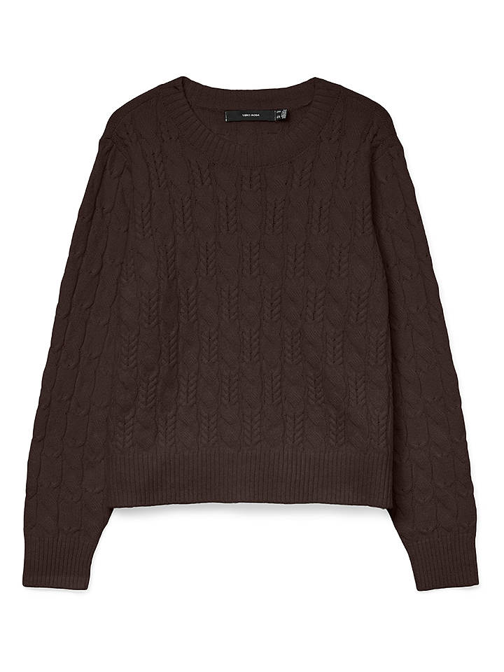 Vero Moda Pullover in Dunkelbraun - XS