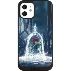 Nivocase Handyhülle für Apple iPhone 12 Hülle NIVOpure Case Schwarz Die Schöne und das Biest Disney (Apple iPhone 12), Smartphone Hülle, Schwarz