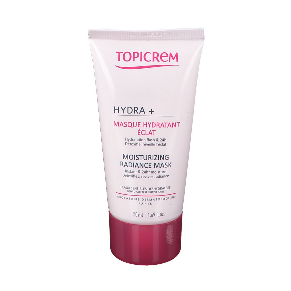Topicrem Hydra+ Hydraterend Masker 50 ml Gesichtsmaske