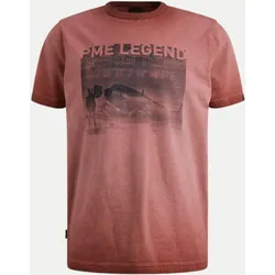 T-Shirt mit Fotoprint Rot XL