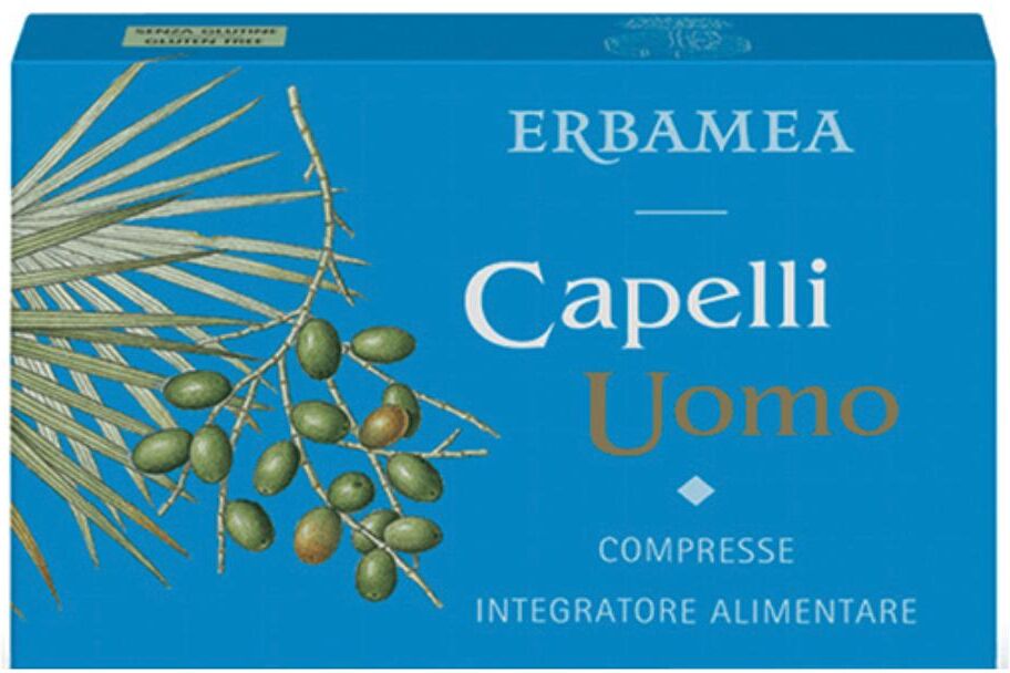 ERBAMEA Srl Capelli Uomo, 24 Compresse