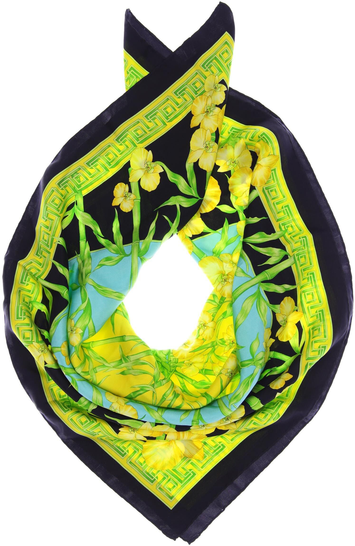 Versace Damen Schal oder Tuch, Mehrfarbig, Seide - Second Hand