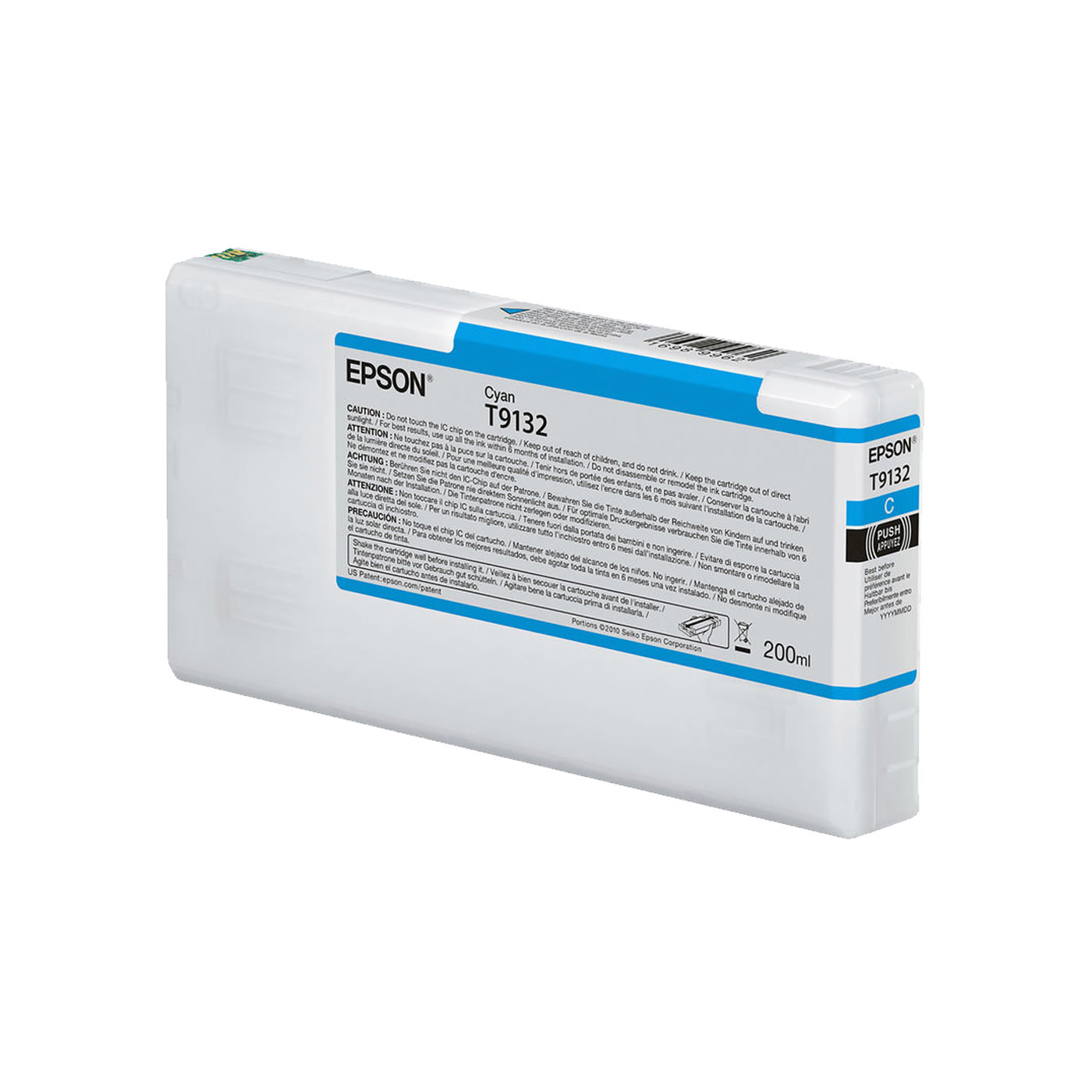 Epson Tinte cyan 200ml Tintenpatrone Cyan 200 ml (C13T913200)
