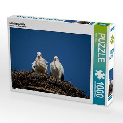 CALVENDO Puzzle Frühlingsgefühle | 1000 Teile Lege-Größe 64x48cm Foto-Puzzle für glückliche Stunden