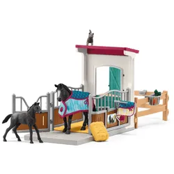 Schleich® 42611 Pferdebox mit Stute und Fohlen