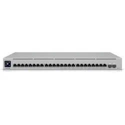 Ubiquiti Enterprise 24 POE (26 Ports), Netzwerk Switch, Silber