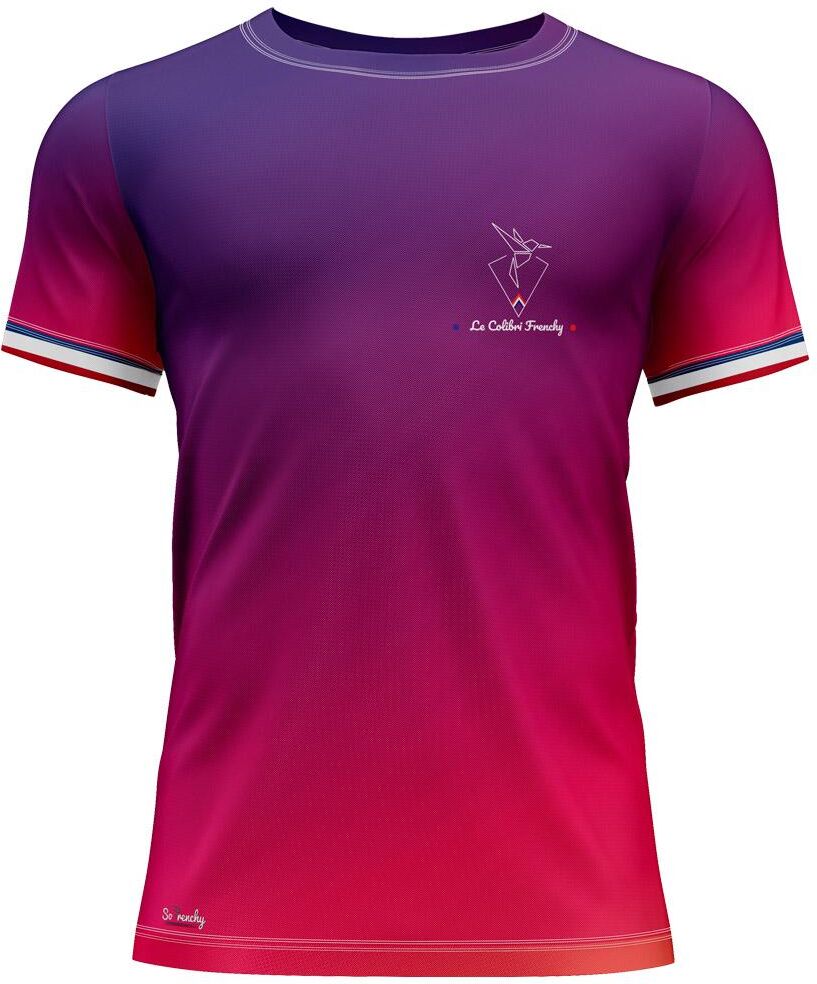Le Colibri Frenchy  - Le Frog Violet - M - Tee-shirt de trail